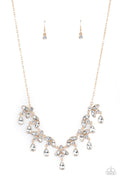 Vintage Royale-Paparazzi Life of the Party March 2021 Necklace-Gold