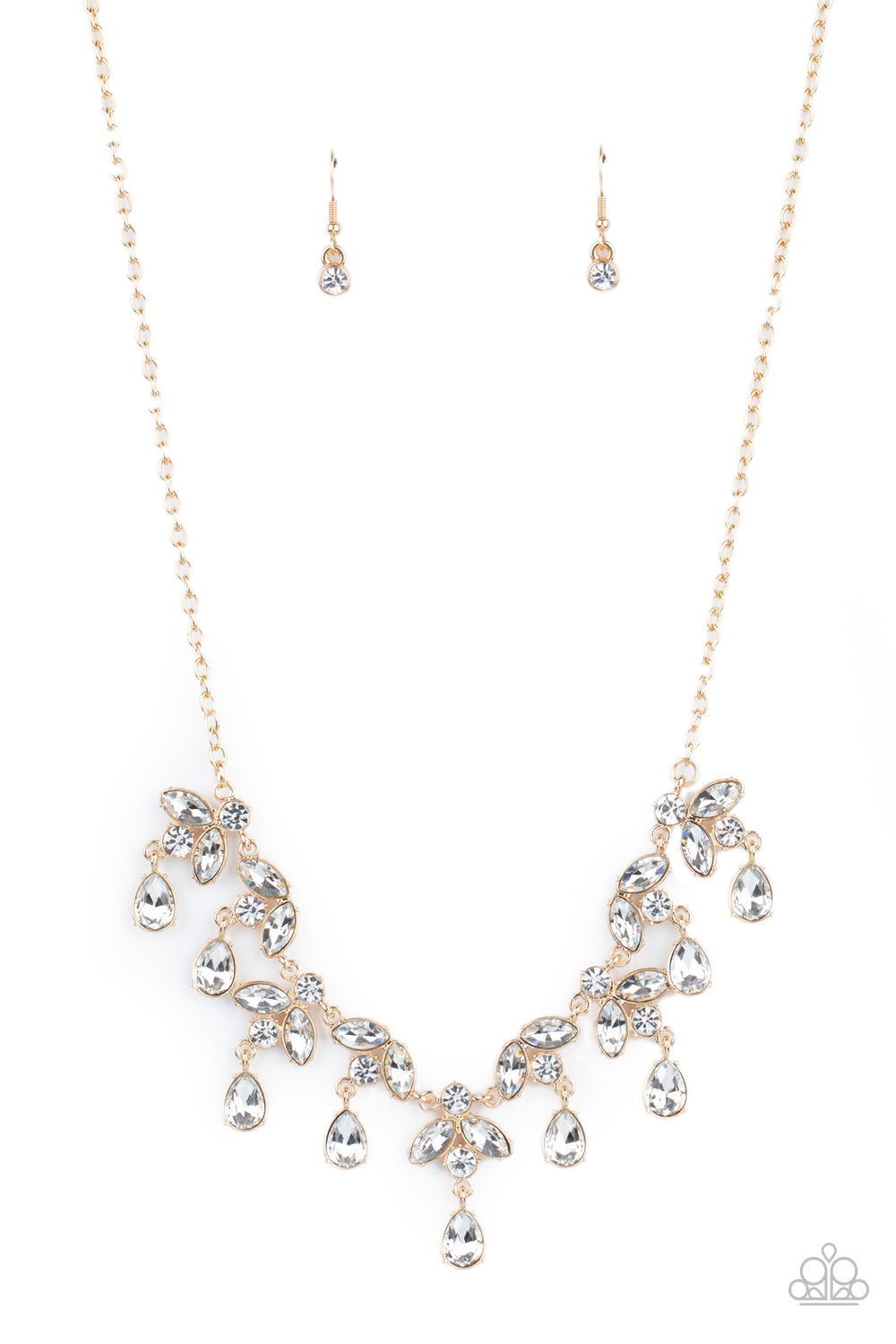Vintage Royale-Paparazzi Life of the Party March 2021 Necklace-Gold
