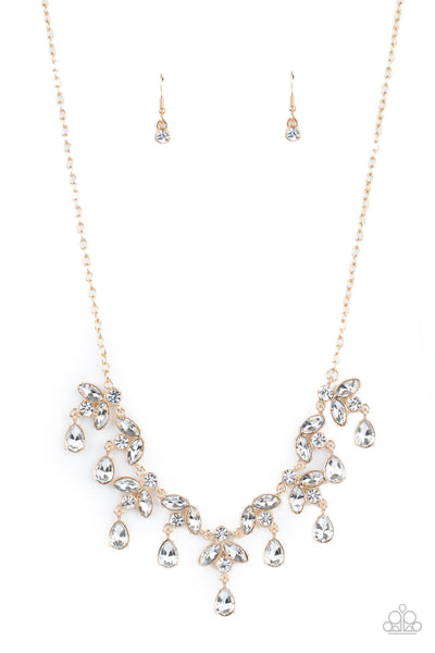Vintage Royale-Paparazzi Life of the Party March 2021 Necklace-Gold