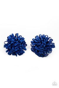 Pretty in Posy - Blue Paparazzi Hair Accessories