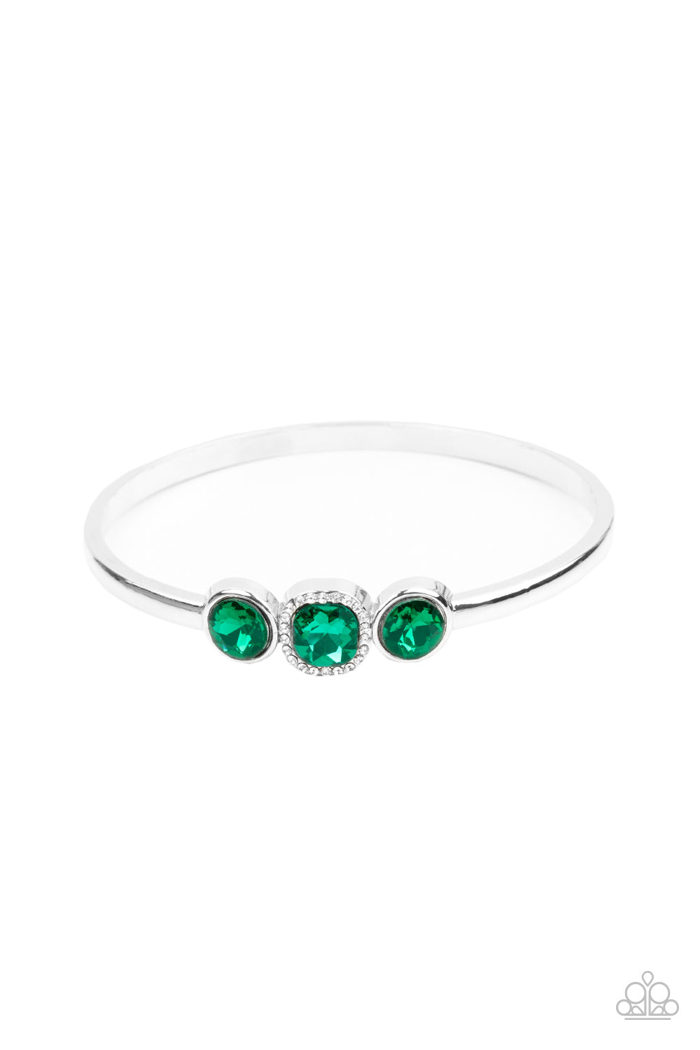 Royal Demands - Green Paparazzi Bracelet (#3864)