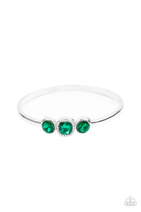 Royal Demands - Green Paparazzi Bracelet (#3864)