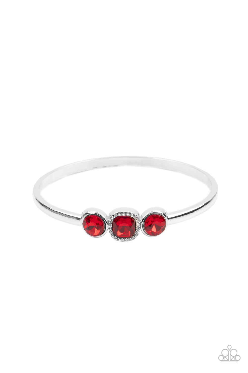 Royal Demands - Red Paparazzi Bracelet (#3741)