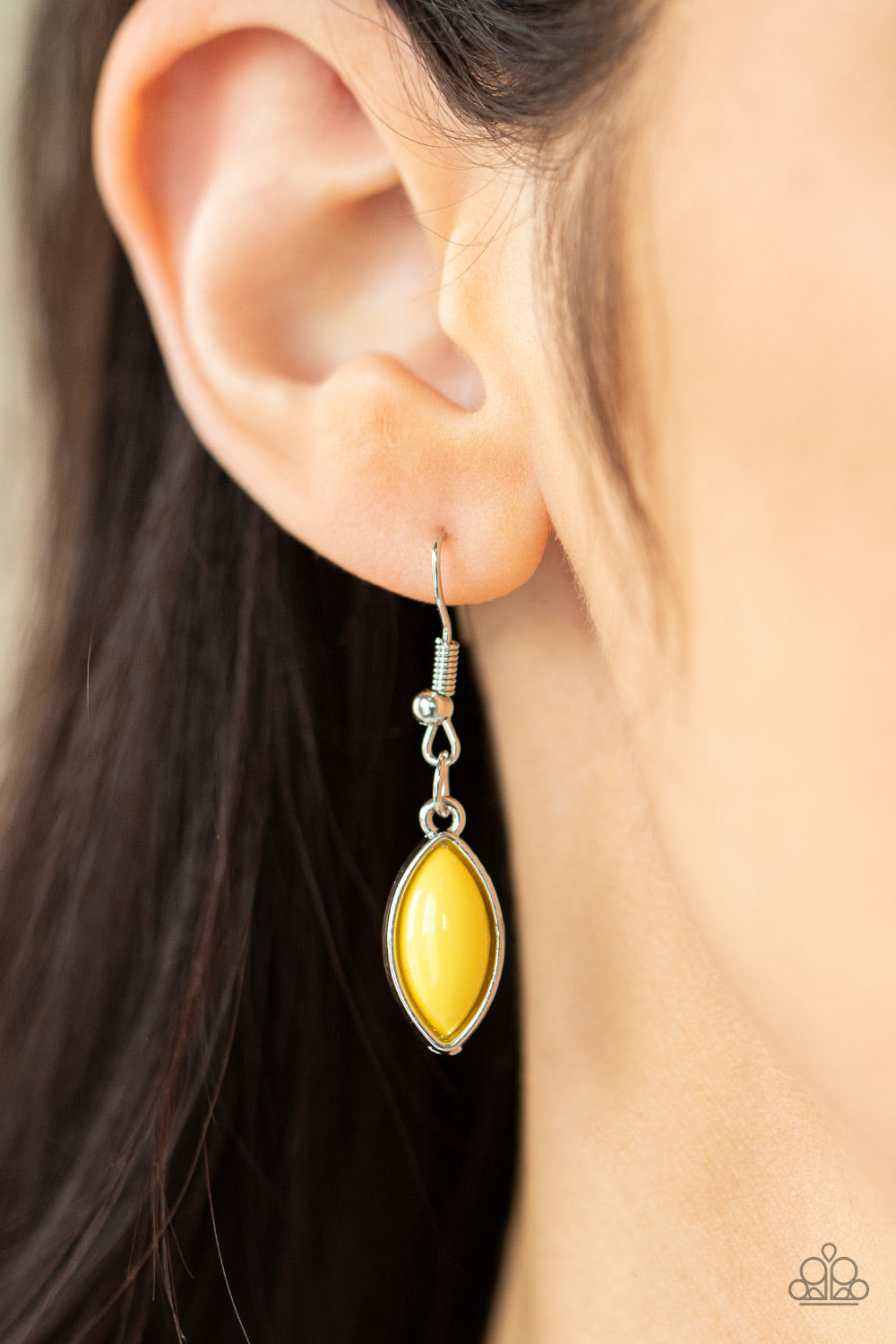 Eden Escape - Yellow Paparazzi Necklace (#3496)