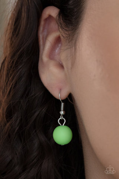 POP-ular Opinion - Green Paparazzi Necklace