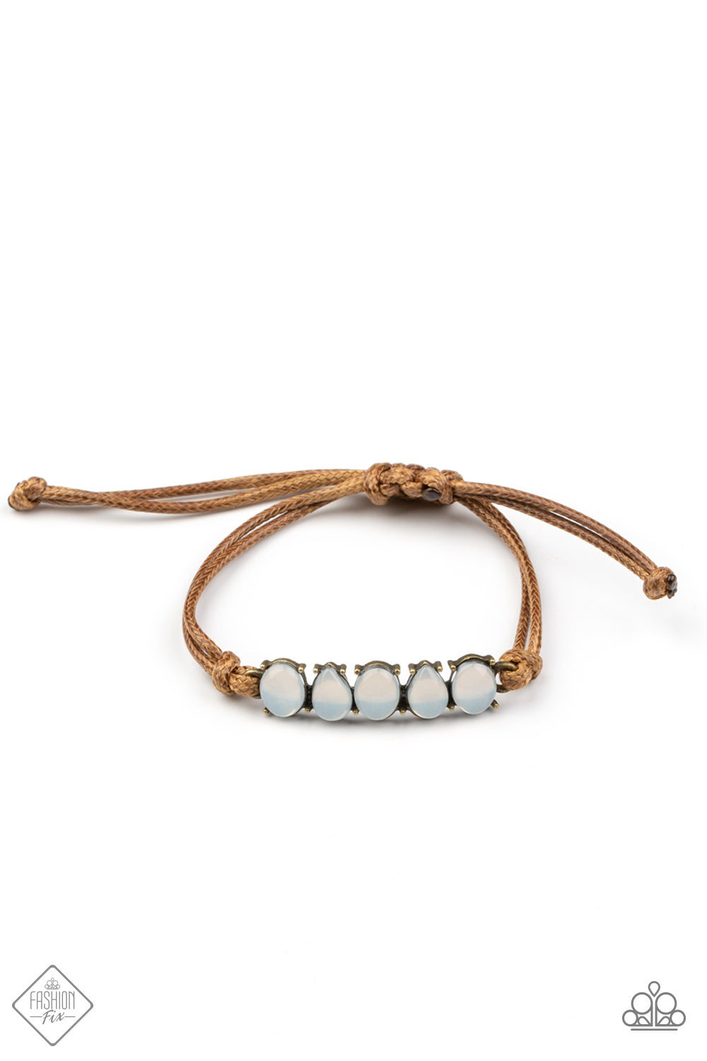 Opal Paradise Brass Paparazzi Fashion Fix Bracelet May 2021 (FF084)
