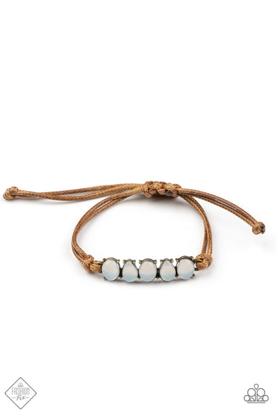Opal Paradise Brass Paparazzi Fashion Fix Bracelet May 2021 (FF084)