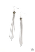Always In Motion - Silver Paparazzi Earring (PZ-1875)