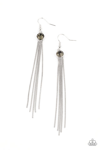 Always In Motion - Silver Paparazzi Earring (#1875)