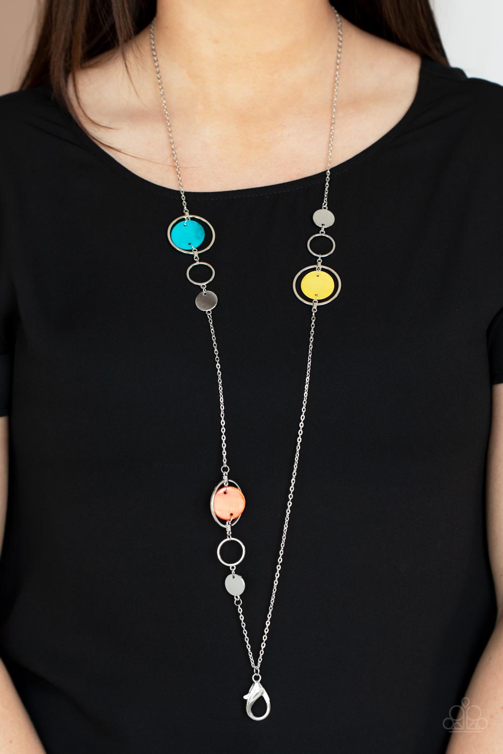 Laguna Lounge - Multi Paparazzi Necklace (L031)