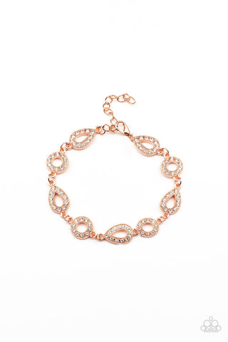 Royally Refined - Copper Paparazzi Bracelet (#421)