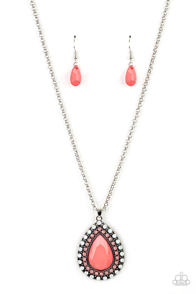 DROPLET Like Its Hot - Multi Paparazzi Necklace (#326)