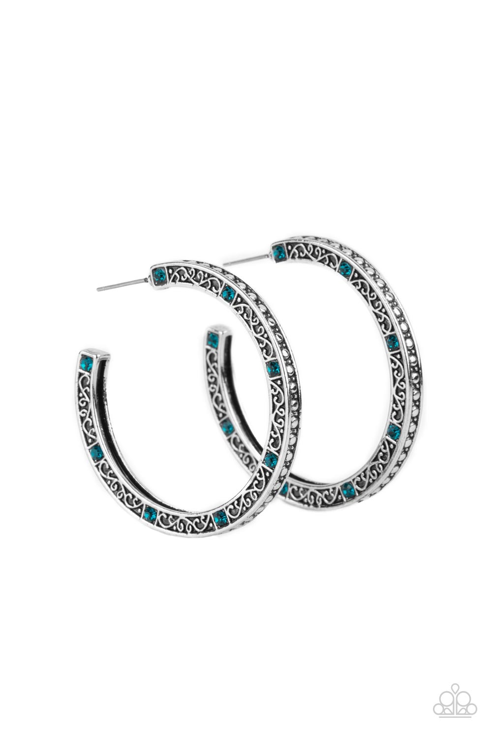 Richly Royal - Blue Paparazzi Earring