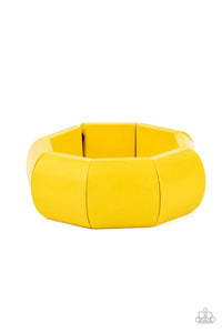 Coconut Cove - Yellow Paparazzi Bracelet