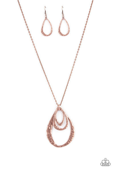 Relic Renaissance - Copper Paparazzi Necklace