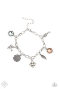 Fancifully Flighty - Multi Paparazzi Fashion Fix Bracelet June 2021 (PZ-3173)
