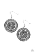 Fairytale Finale - White Paparazzi Earring (#3688)