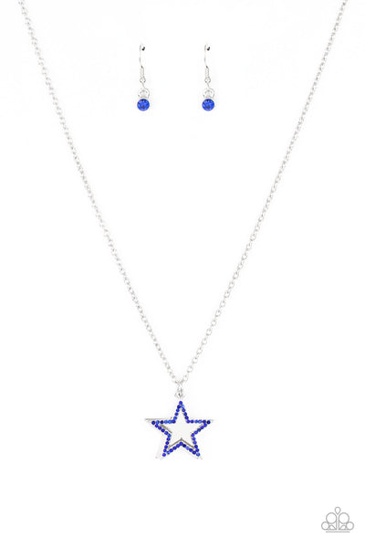 American Anthem - Blue Paparazzi Necklace