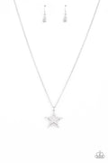 American Anthem - White Paparazzi Necklace (#1384)