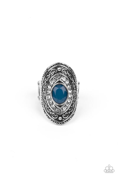 Entrancing Enchantment - Blue Paparazzi Ring (R105)