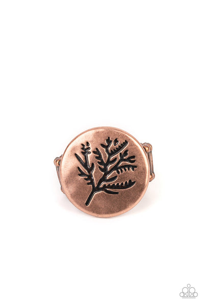 Branched Out Beauty - Copper Paparazzi Ring (R265)