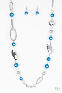 All About Me - Blue Paparazzi Necklace (#578)