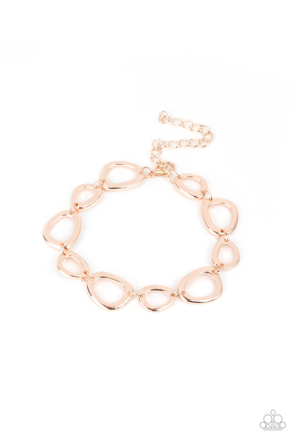 All That Mod - Rose Gold Paparazzi Bracelet (#2639)