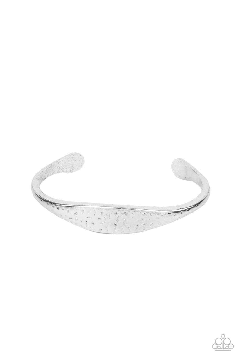 Ancient Accolade - Silver Paparazzi Bracelet (PZ-3270)