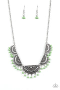 Paparazzi Necklace - Boho Baby - Green (PZ-1088)
