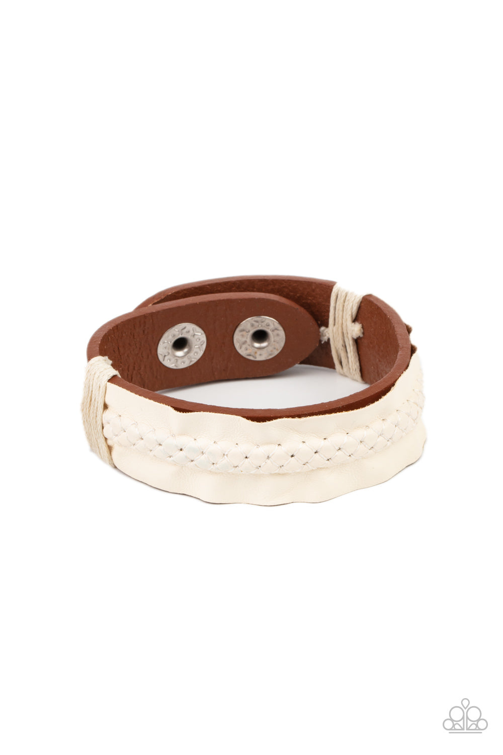 Country Craft Time - Brown Paparazzi Urban Wrap Bracelet