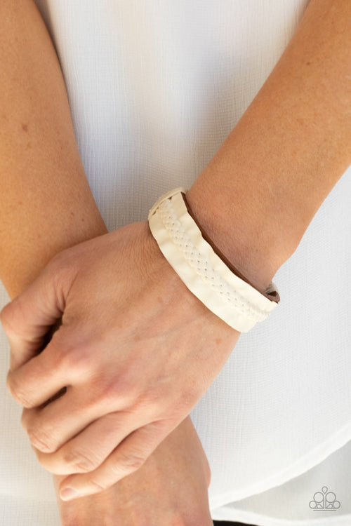 Country Craft Time - Brown Paparazzi Urban Wrap Bracelet