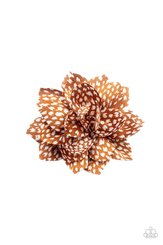 Deep In The Jungle - Brown Paparazzi Hair Accessories