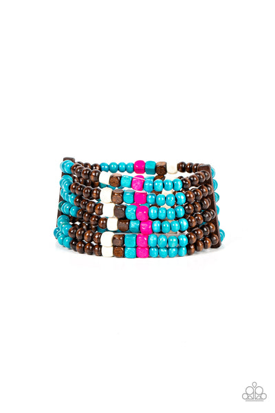 Dive into Maldives - Blue Paparazzi Bracelet