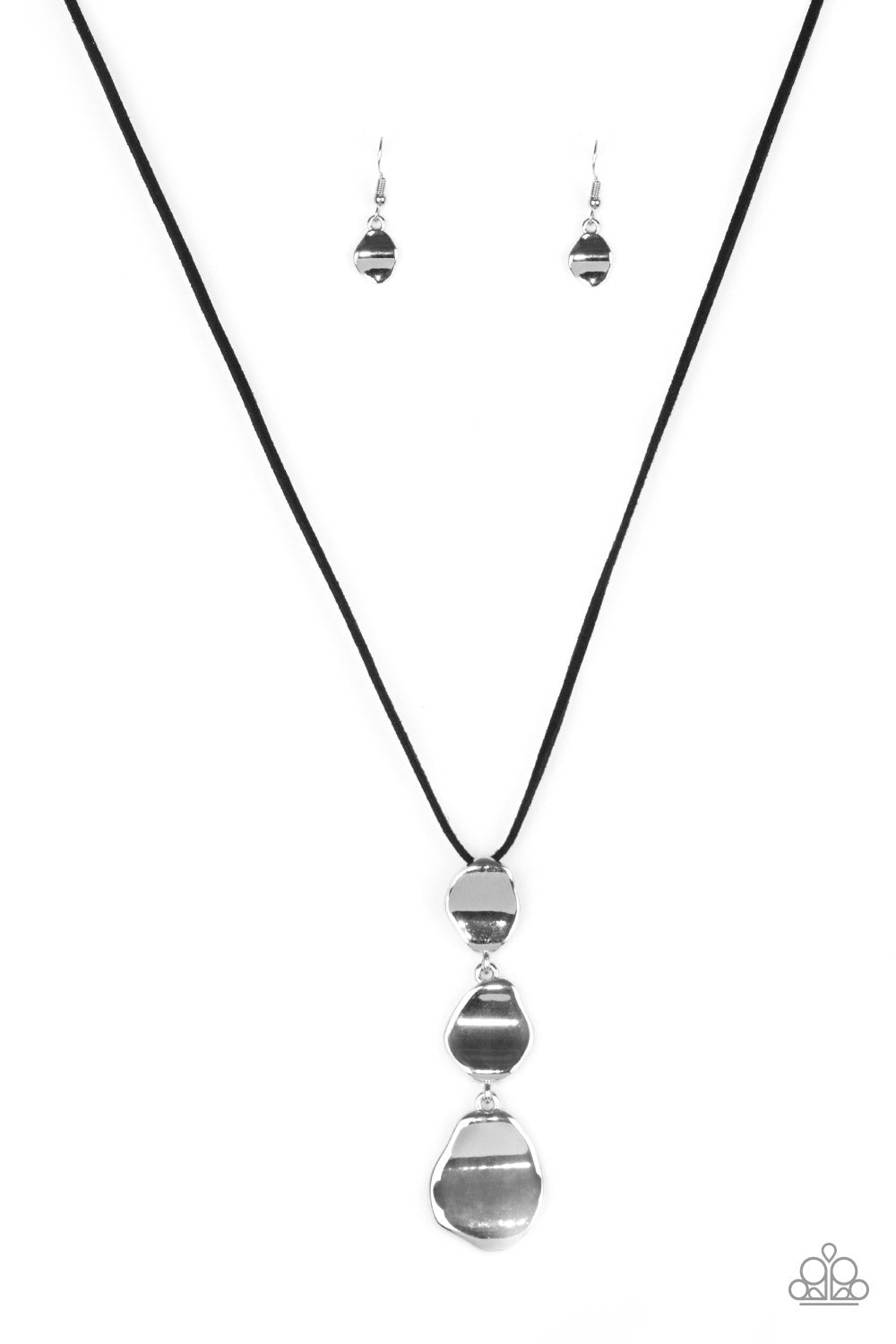 Paparazzi Long Necklace - Embrace The Journey - Black (#711)