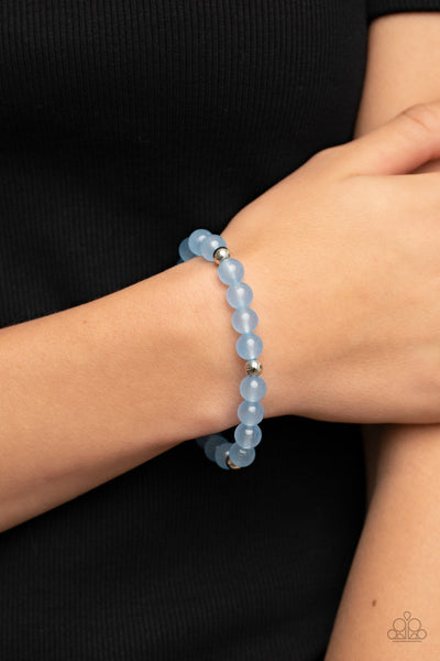 Forever and a DAYDREAM - Blue Paparazzi Bracelet (#4782)