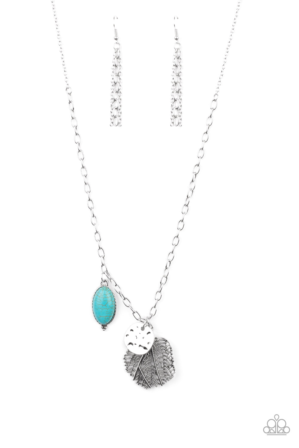Free-Spirited Forager - Blue-Paparazzi Necklace