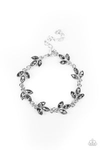 Gala Garland - Silver Paparazzi Bracelet (#4309)