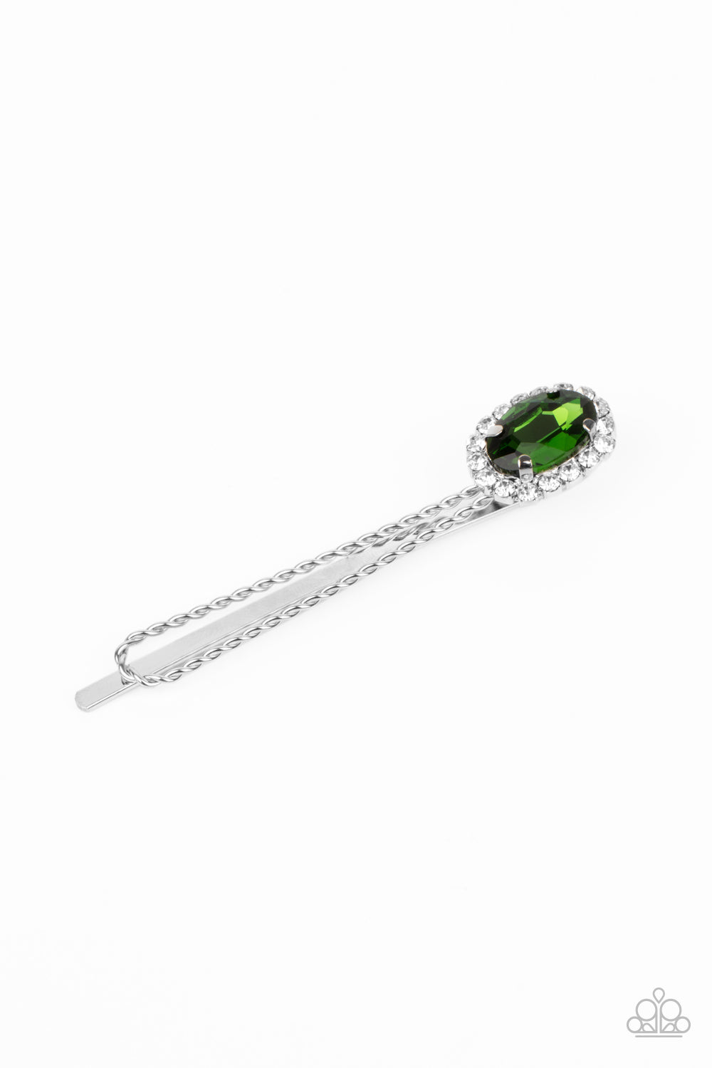 Gala Glitz - Green Paparazzi Hair Accessories