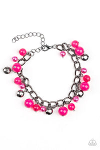 Hold My Drink - Pink Paparazzi Bracelet