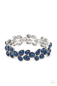 Marina Romance - Blue Paparazzi Bracelet (#4697)