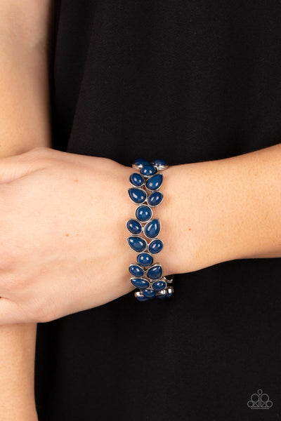 Marina Romance - Blue Paparazzi Bracelet (#4697)