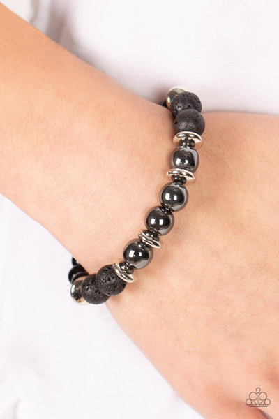 Mega Metamorphic - Black Paparazzi Bracelet (#4744)