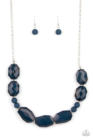 Melrose Melody - Blue Paparazzi Necklace (#3010)