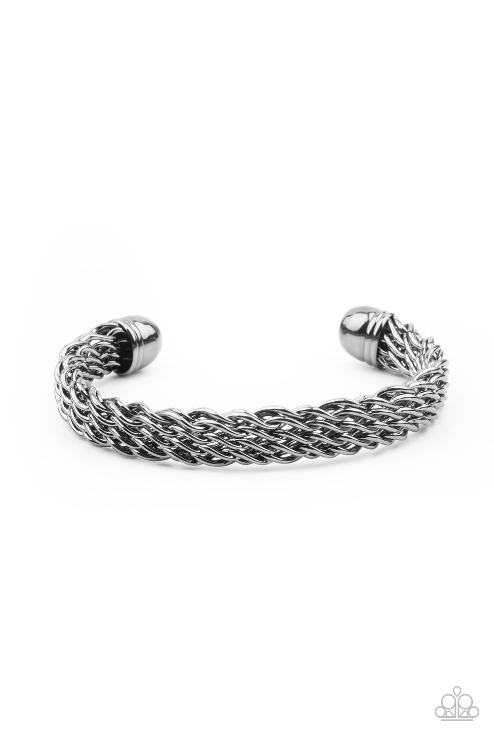 Metamorphosis - Black Paparazzi Men's Bracelet