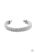 Metamorphosis - Silver Paparazzi Bracelet