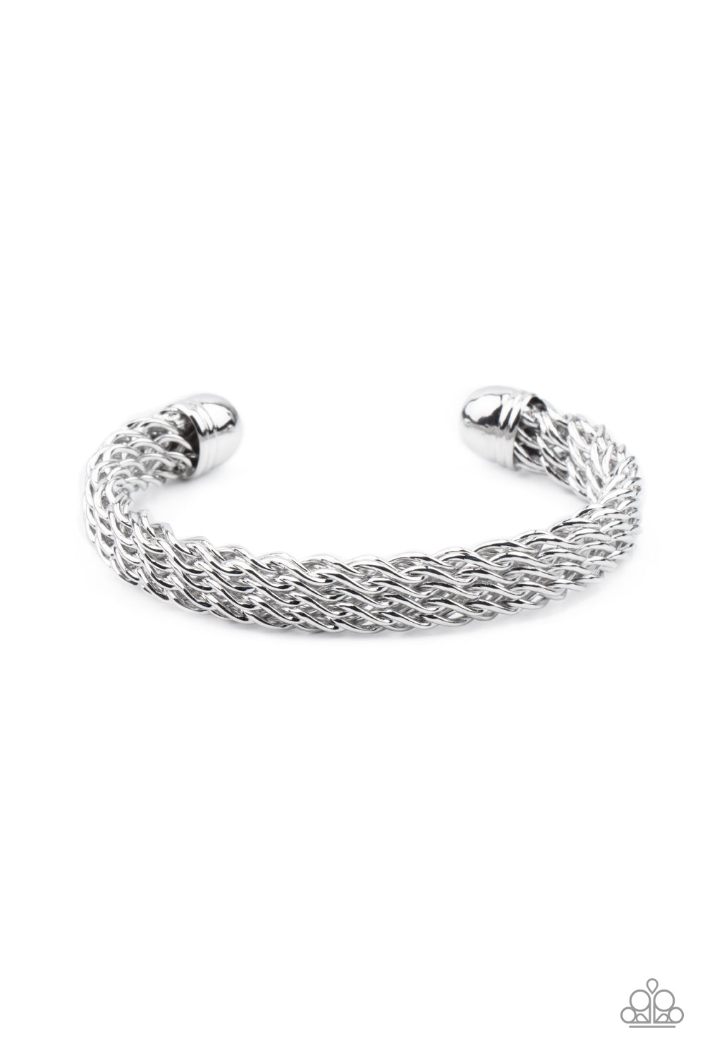 Metamorphosis - Silver Paparazzi Bracelet