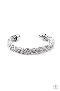 Metamorphosis - Silver Paparazzi Bracelet