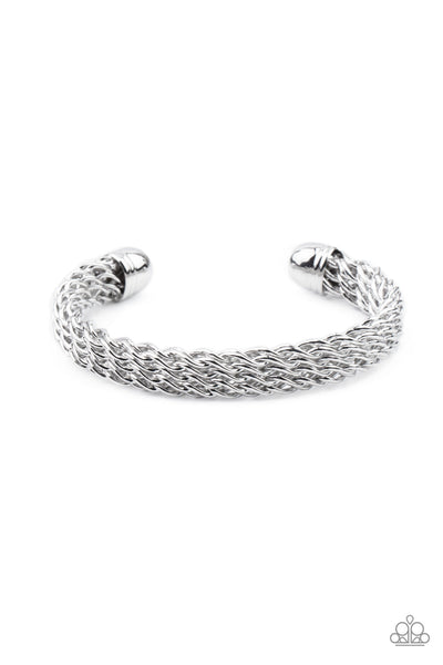 Metamorphosis - Silver Paparazzi Bracelet