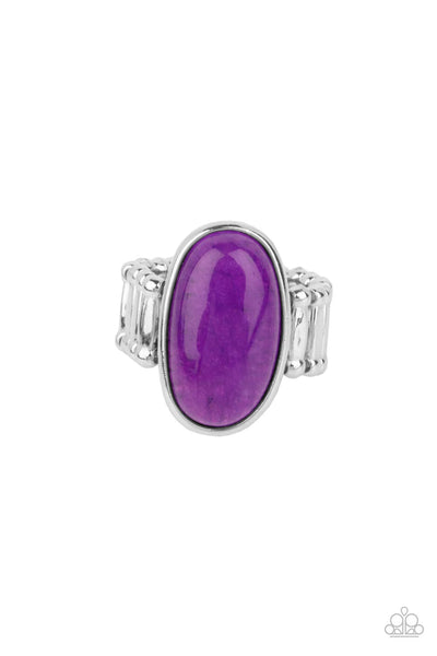 Mystical Mantra - Purple Paparazzi Ring