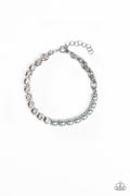 Out Like A SOCIALITE - Silver-Paparazzi Bracelet (PZ-1188)